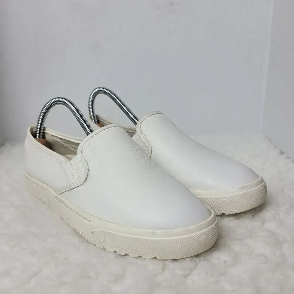 Sorel Campsneak Womens Size 8.5 Slip on Shoes White Leather
